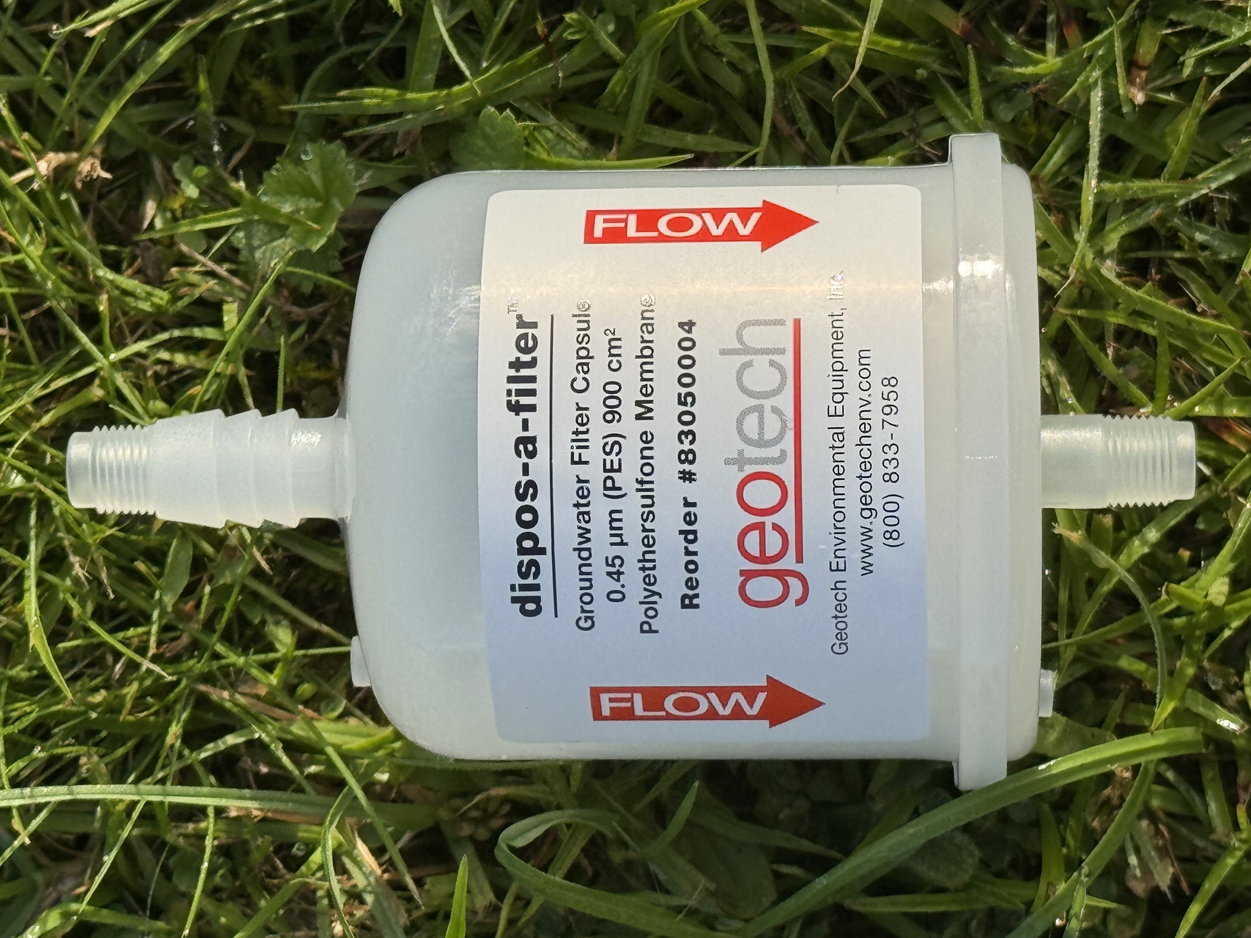 Disposable In-Line Large Filter